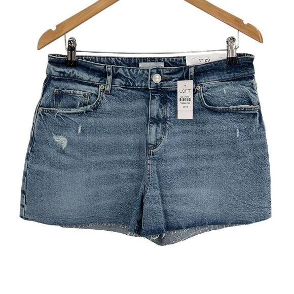 NWT LOFT made and loved cut off shorts size 8/29 - Picture 4 of 9